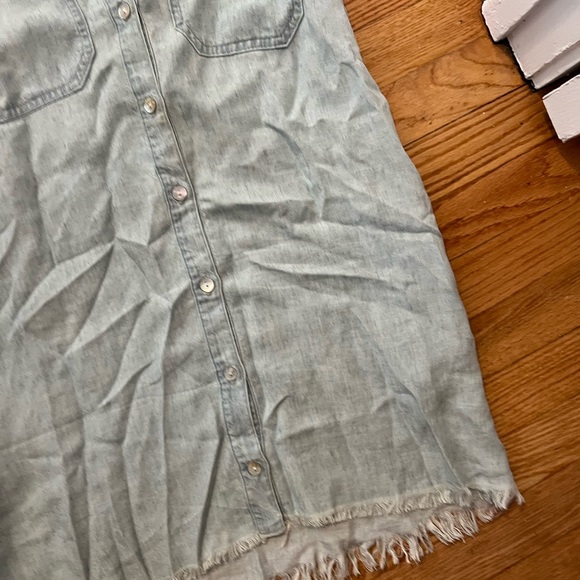 Show Me Your MuMu Vicki Shirt Dress Denim - Picture 7 of 10